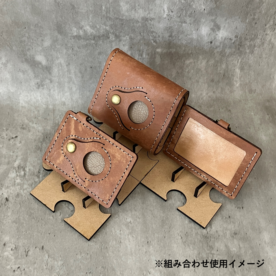 AirTag 横型IDケース